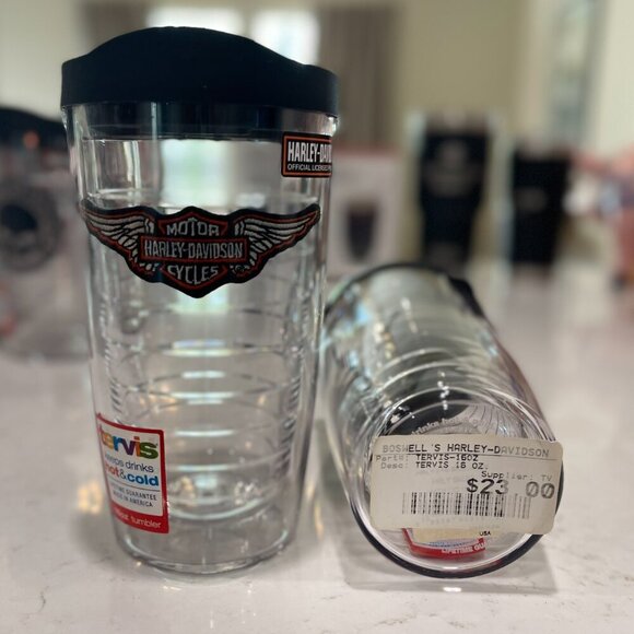 Harley Davidson Tervis 16 oz Tumblers - $11 Brand New.  One left - Picture 3 of 4